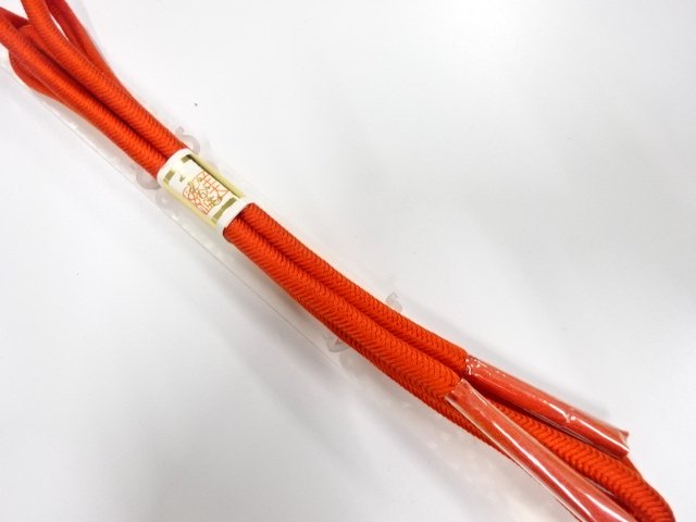 未使用品　正絹　手組帯締め